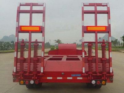 Fushi  LFS9190TDP Low flatbed semi-trailer