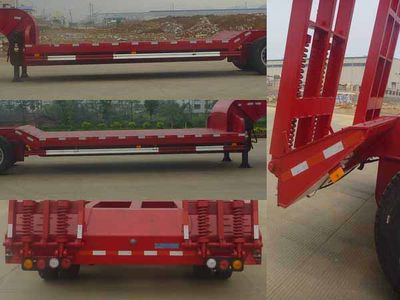 Fushi  LFS9190TDP Low flatbed semi-trailer