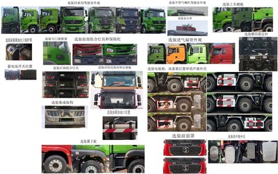 Shaanxi Automobile SX5319ZLJHD286 garbage dump truck 