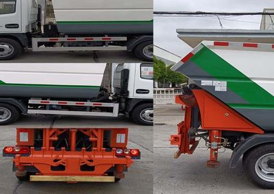 Triple  YSY5040ZZZE6 Hydraulic Lifter Garbage truck 