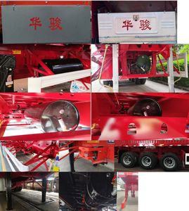 Huajun  ZCZ9400ZZXK tipping chassis 