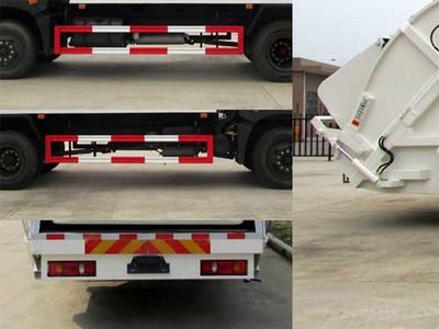 Chusheng  CSC5168ZYSE12V Compressed garbage truck