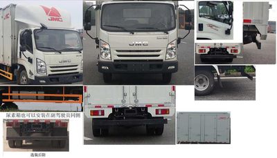 Jiangling Motors JX5065XXYTG26 Box transport vehicle