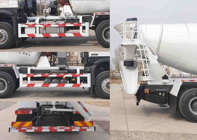 Huashengyuan brand automobiles JZR5257GJB2N43 Concrete mixing transport vehicle