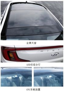 Beijing Hyundai Automobile BH7000BEVDBA Pure electric sedan