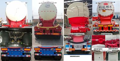 Ruiyun  YRD9401GFL Low density powder material transportation semi-trailer