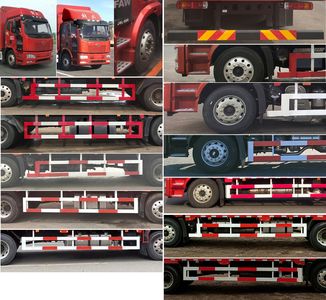 Jiefang Automobile CA5180CCYP62K1L4A1E6 Grate type transport vehicle