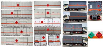 Dali  DLQ5182XRQBJ6 Flammable gas box transport vehicle