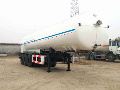 Han Zhong Shen Leng  ZHJ9401GDY Low temperature liquid transport semi-trailer