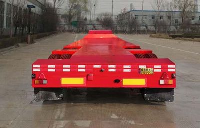 Lu Lu Tong  WSF9350TDP Low flatbed semi-trailer