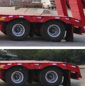 Lu Lu Tong  WSF9350TDP Low flatbed semi-trailer