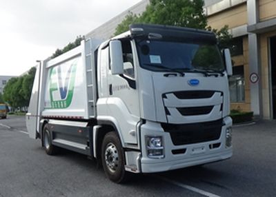 Jinggong Chutian  HJG5180ZYSBEV Pure electric compression garbage truck