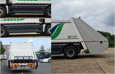 Jinggong Chutian  HJG5180ZYSBEV Pure electric compression garbage truck