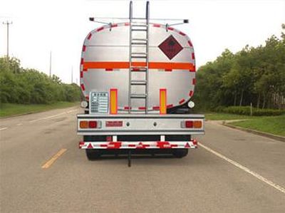 Jinwan  LXQ9400GRYL1 Flammable liquid tank transport semi-trailer