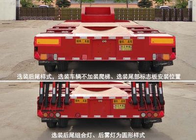 Xu Jun  SJA9350TDP Low flatbed semi-trailer