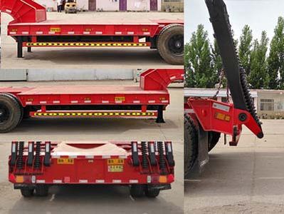 Xu Jun  SJA9350TDP Low flatbed semi-trailer