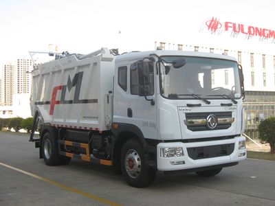 Fulongma  FLM5180ZYSDG6NGGW Compressed garbage truck