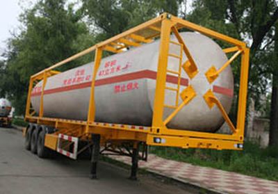 Jiancheng  JC9402GRY Flammable liquid tank transport semi-trailer