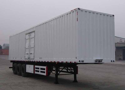 Dayun DYX9390X380ABox transport semi-trailer