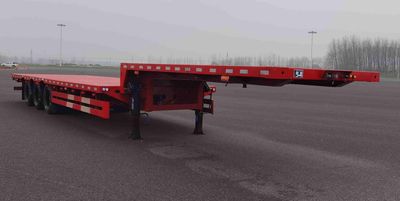 Huatai Zhaotong brand automobiles AZT9400TDP Low flatbed semi-trailer