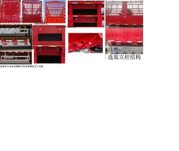 Zhongzhi Huaxing brand automobiles JLQ9402CCY Gantry transport semi-trailer