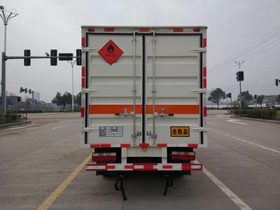 Zhengyuan brand automobile LHG5040XRQJH01 Flammable gas box transport vehicle