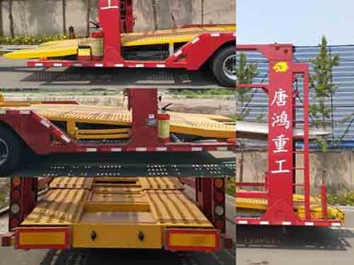 Tanghong Heavy Industry Automobile XT9160TCL Central axle vehicle transport trailer