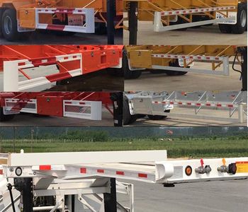 Huajun  ZCZ9400TWYJ Transport semi-trailer of dangerous goods tank frame