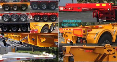 Huajun  ZCZ9400TWYJ Transport semi-trailer of dangerous goods tank frame