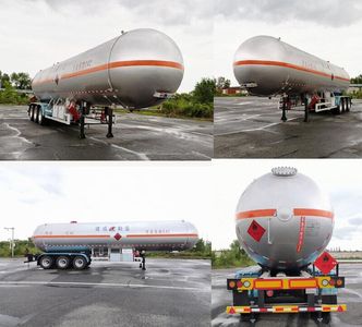 Jiancheng  JC9403GYQQY1 Semi trailer for liquefied gas transportation