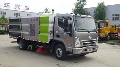 Huatong brand automobiles HCQ5110TXSSH5 Washing and sweeping vehicle