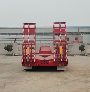 Fuyuan Da brand automobiles FVD9370TDP Low flatbed semi-trailer