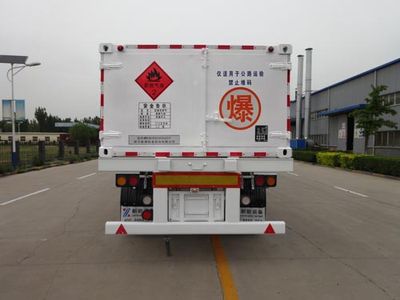 Baohuan  HDS9340GGY Hydraulic sub station high-pressure gas long pipe semi-trailer