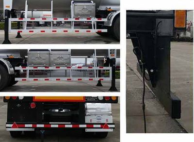 Hongtu  HT9408GYQ6B Semi trailer for liquefied gas transportation