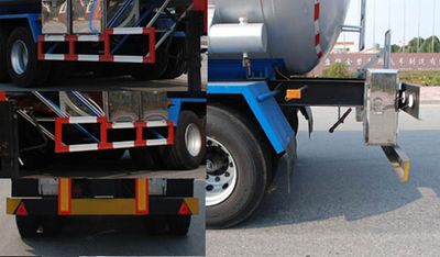 Jinbi  PJQ9340GRQ Flammable gas tank transport semi-trailer