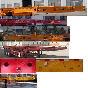 Tuqiang  TQP9400TJZ Container transport semi-trailer