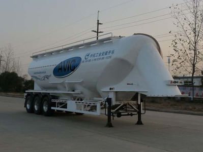 Kaile  AKL9401GFLA2 Aluminum alloy medium density powder material transportation semi-trailer