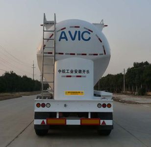 Kaile  AKL9401GFLA2 Aluminum alloy medium density powder material transportation semi-trailer