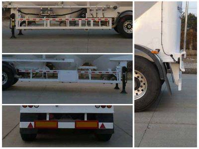 Kaile  AKL9401GFLA2 Aluminum alloy medium density powder material transportation semi-trailer