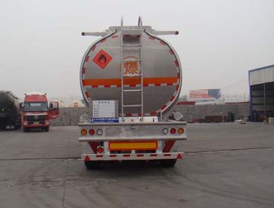 Tongyada  CTY9409GYY Aluminum alloy oil transport semi-trailer