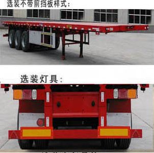 Qiqiang  JTD9400TPBZL Flat transport semi-trailer