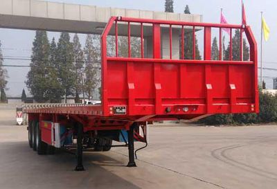 Guoshi Huabang brand automobiles XHB9380P Flat semi-trailer