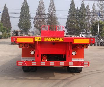 Guoshi Huabang brand automobiles XHB9380P Flat semi-trailer