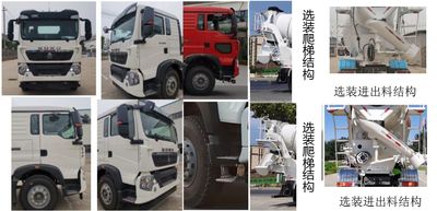 Jianyou  SDX5311GJBE1 Concrete mixing transport vehicle