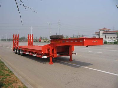 CIMC ZJV9402TDPYK Low flatbed semi-trailer