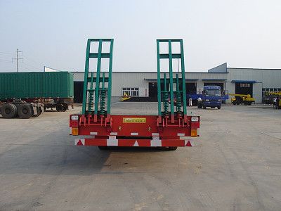 Juwang  ZJW9250TDP Low flatbed semi-trailer