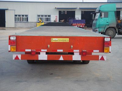 Juwang  ZJW9250TDP Low flatbed semi-trailer