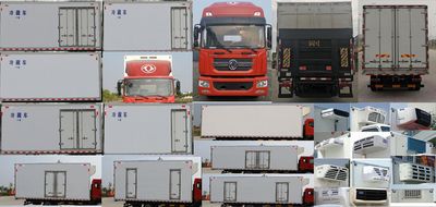 Dongfeng  EQ5186XLCL9BDGAC Refrigerated truck