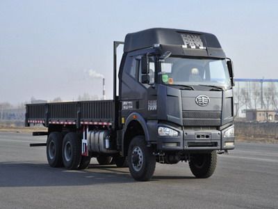 Jiefang Automobile CA1250P66K2L2TE4 Flat headed diesel truck