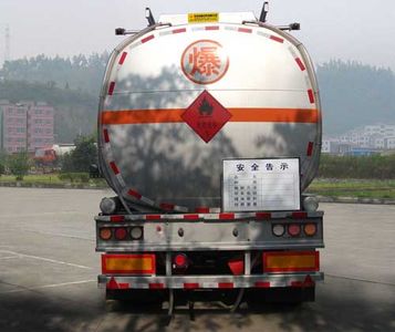 Dongfeng  EQ9350GRYT Flammable liquid tank transport semi-trailer